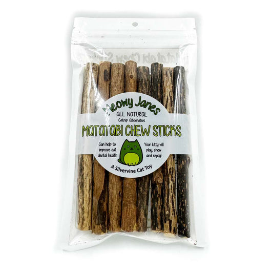 Catnip Alternative Matatabi Chew Sticks